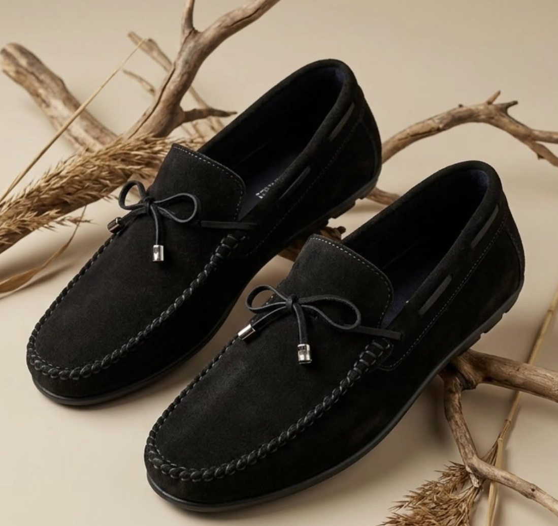 Suede Knot Loafer
